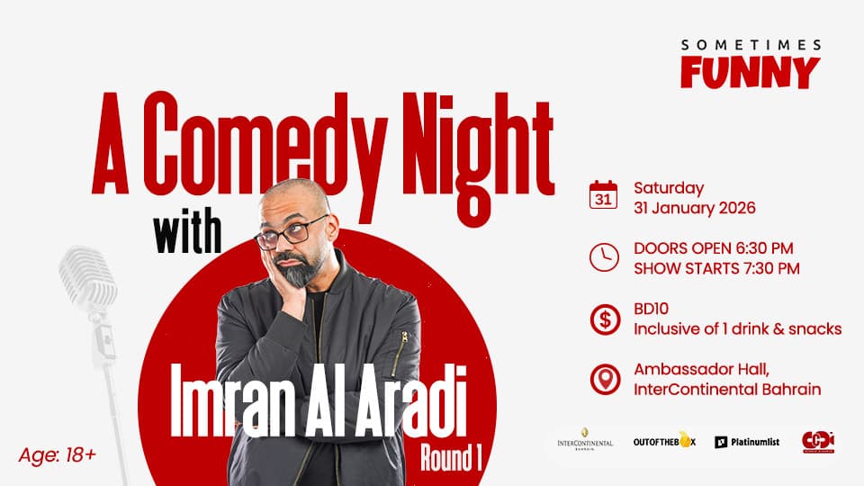 Comedy Night with Imran Al Aradi in Manama - January 2026