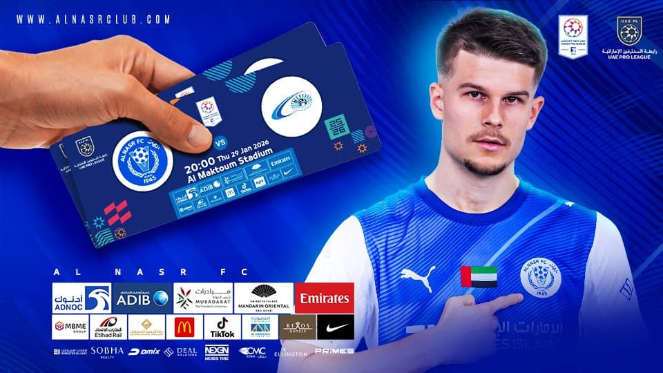 Al Nasr FC vs Baniyas FC Football Match in Dubai