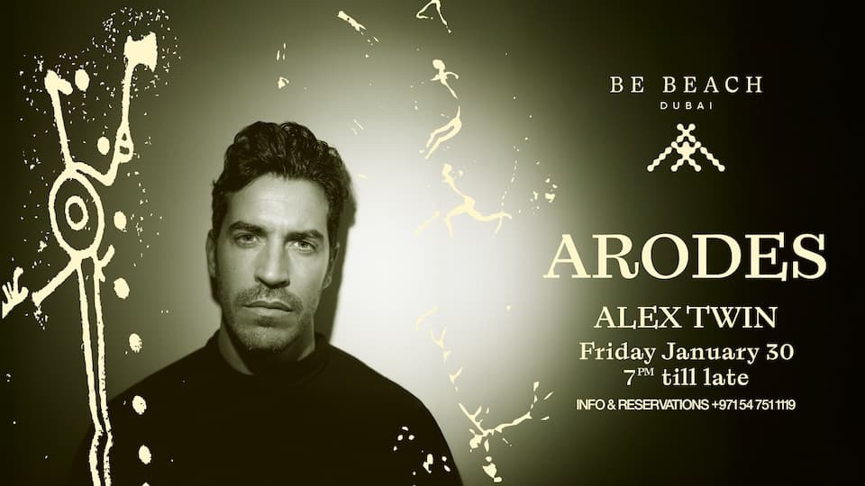 Arodes Live at Be Beach Dubai - January 2026