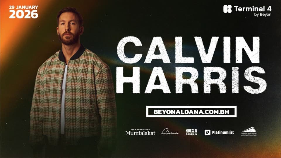 Calvin Harris Live in Manama at Exhibition World Bahrain