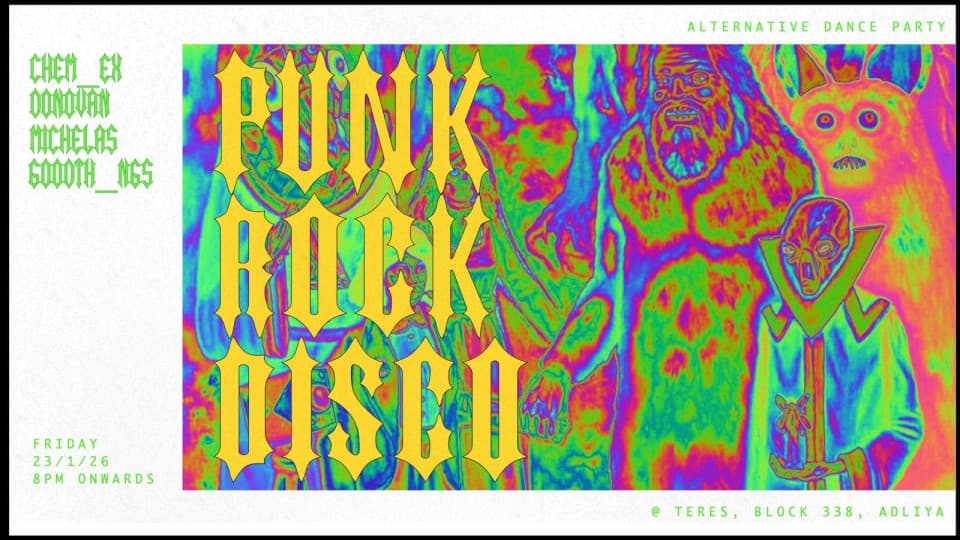 PUNKROCKDISCO Returns to Manama at Teres Bahrain
